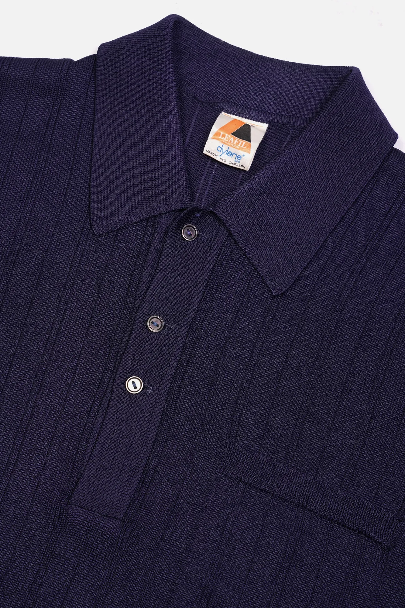 1970s Italian Summer Polo Shirt