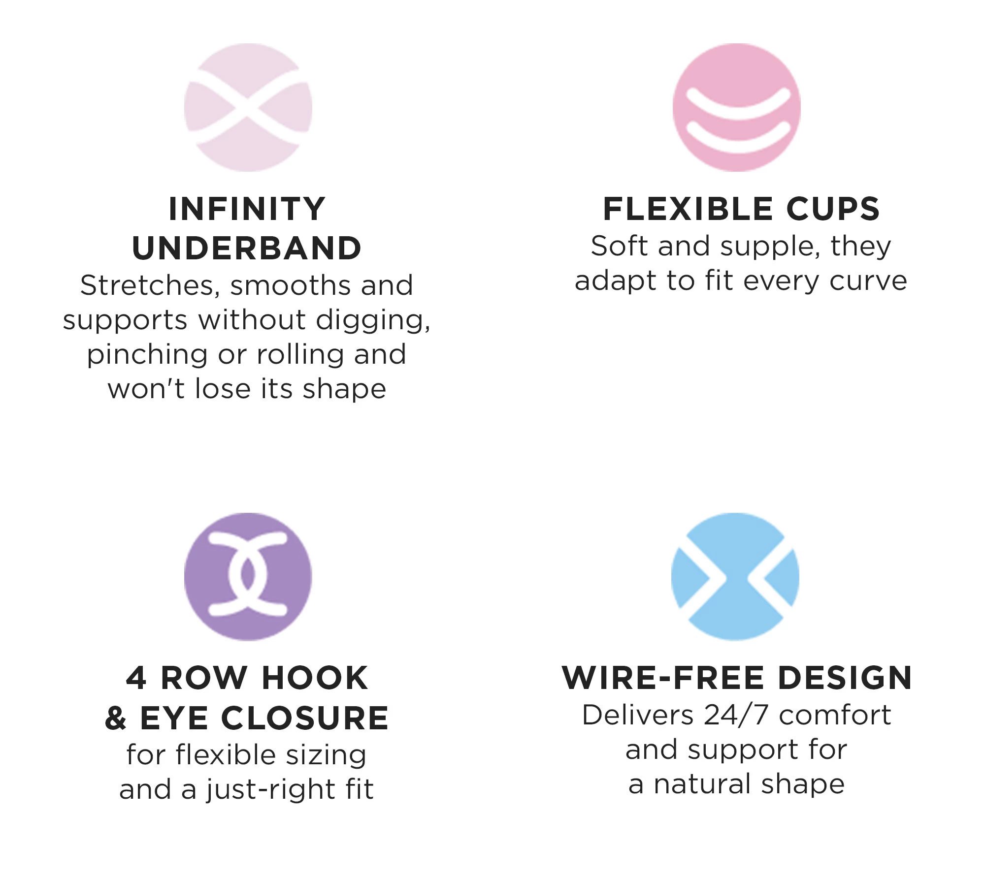 "As Is" Jockey Forever Fit Wirefree Molded Cup Bra