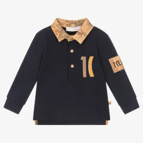 Boys Geo Map Polo Shirt
