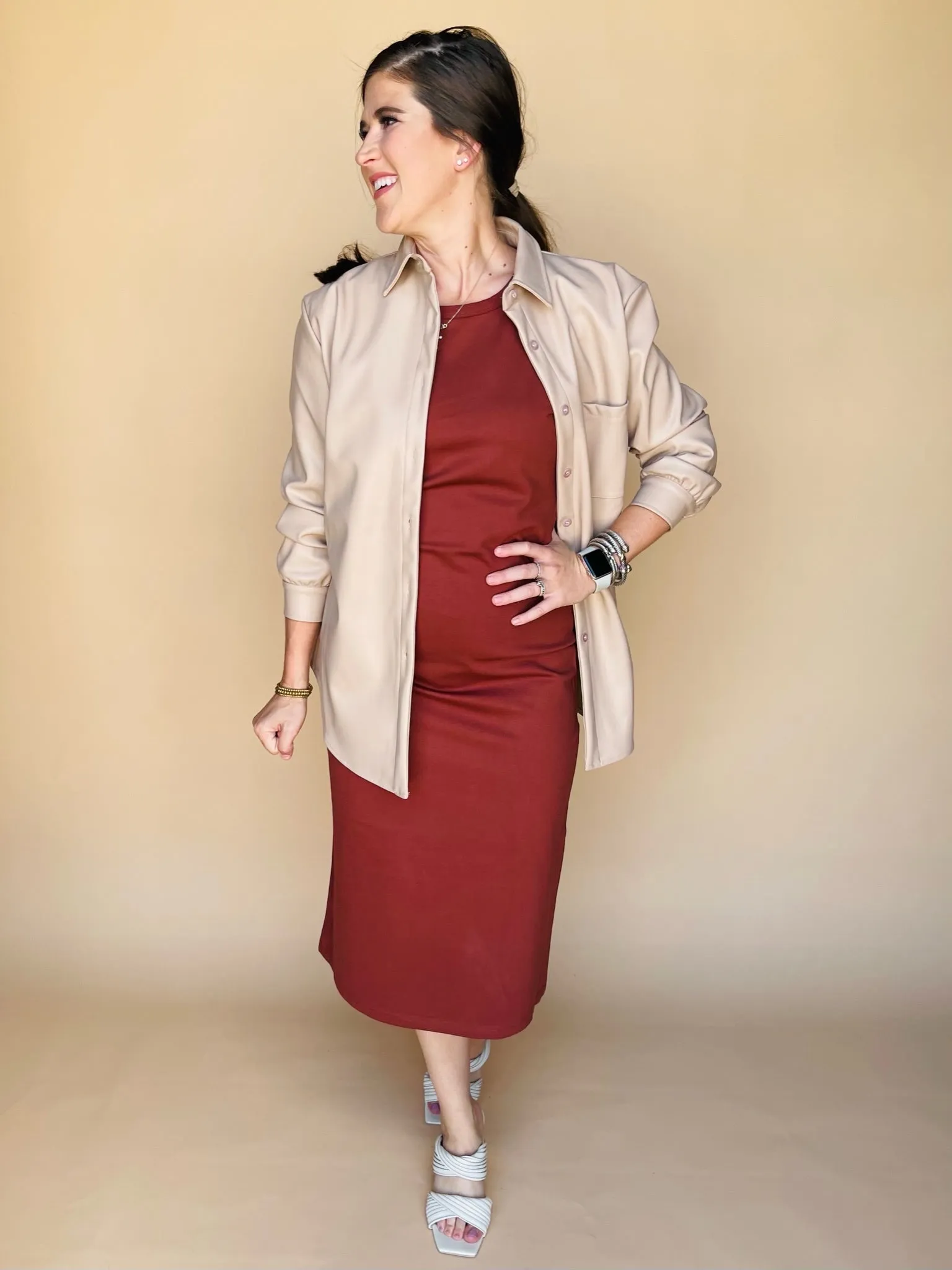 Brielle Espresso Blouse