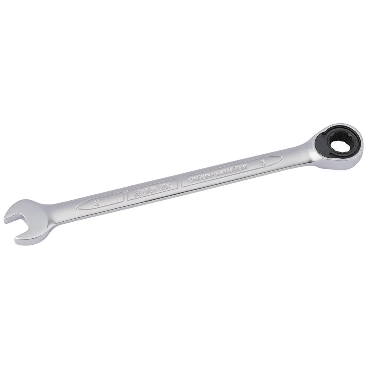 Elora Metric Ratcheting Combination Spanner, 8mm
