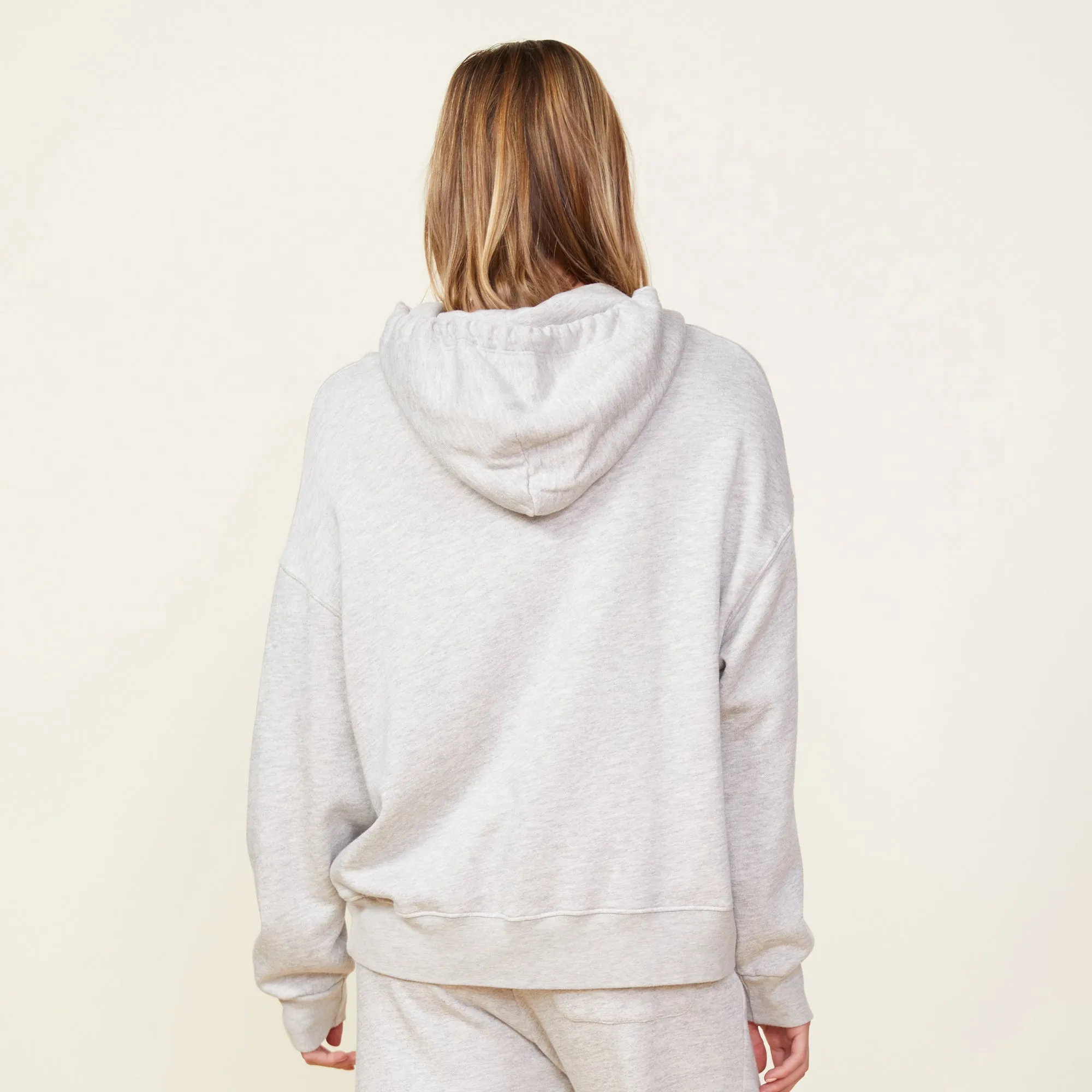 Fleece Slouchy Pullover Hoody