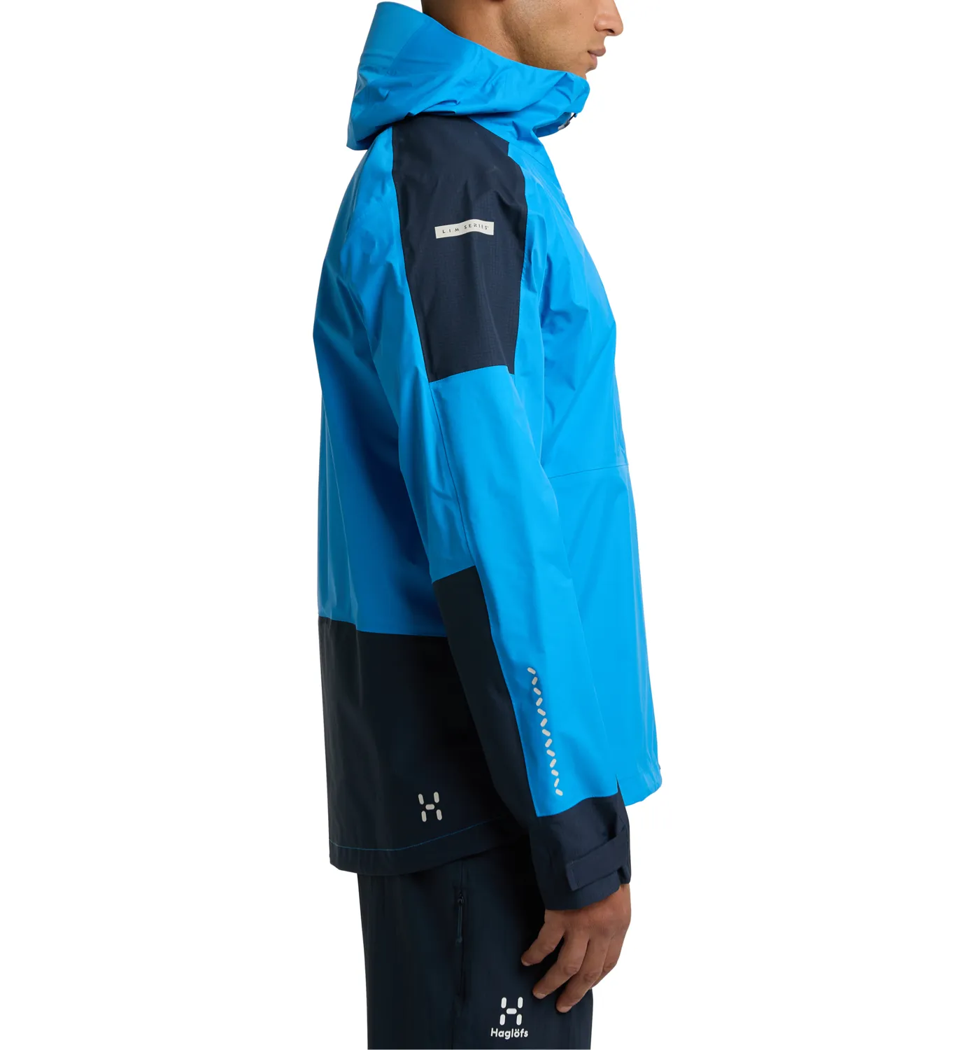 Haglöfs Men's L.I.M Rugged Gore-Tex Jacket Nordic Blue/Tarn Blue | Buy Haglöfs Men's L.I.M Rugged Gore-Tex Jacket Nord