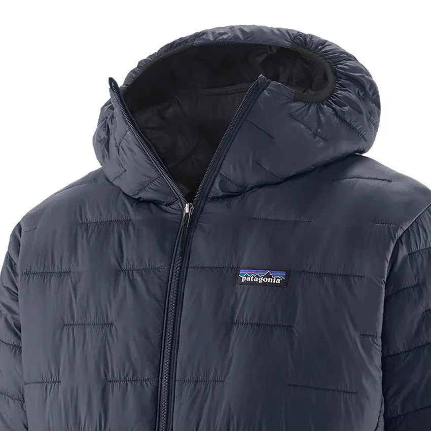 Men's Micro Puff Hoody - Smolder Blue