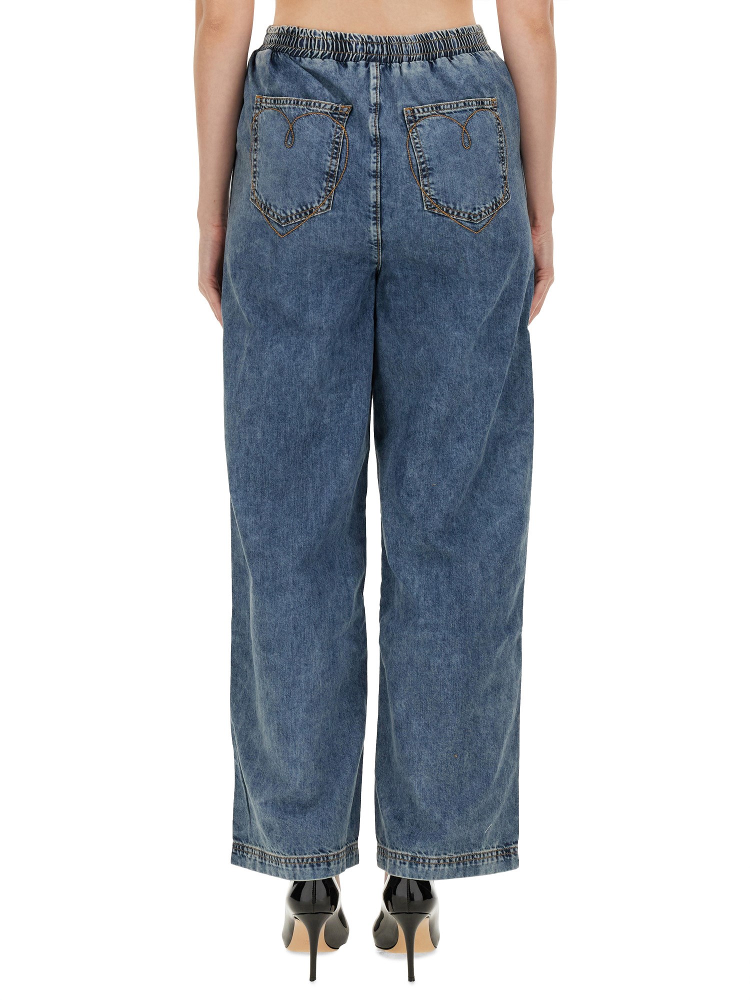 MOSCHINO JEANS    JEANS WIDE LEG