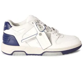 Off-White Out Of Office Calf Leather Light Grey Navy
