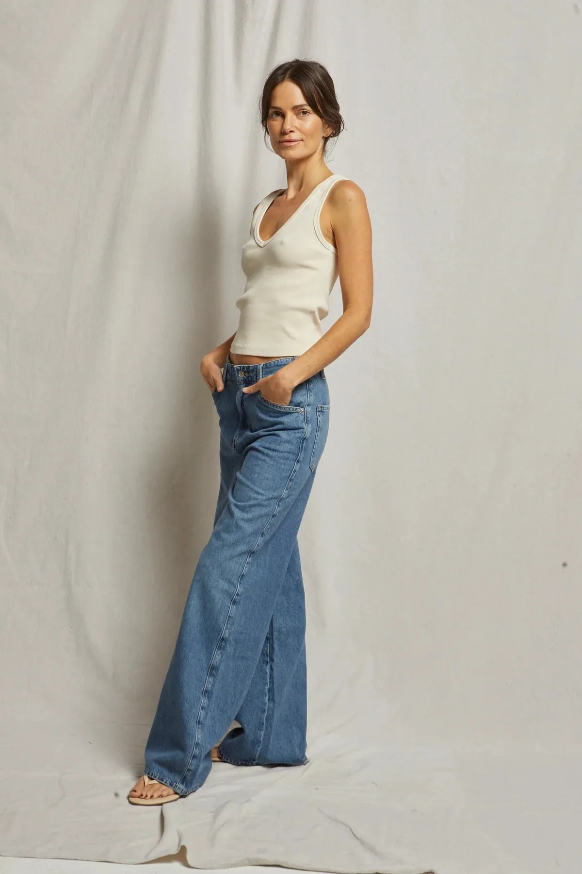Perfect White Tee Maria Tee in Sugar