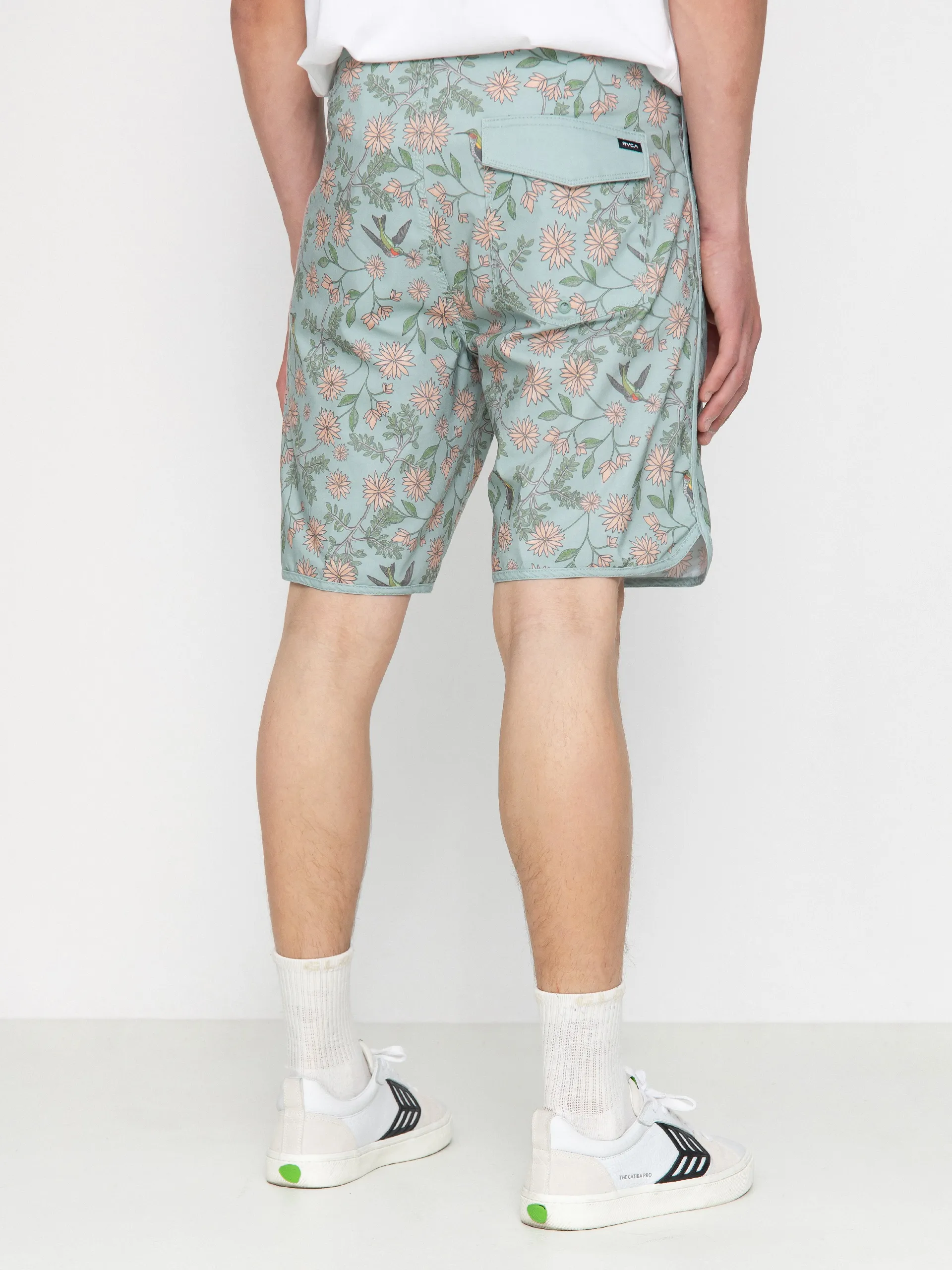RVCA Arch Trunk Boardshorts (green haze)