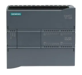 Siemens SIMATIC S7-1200 Series PLC CPU for Use with SIMATIC S7-1200 Series, 85 → 264 V Supply, Digital, Relay