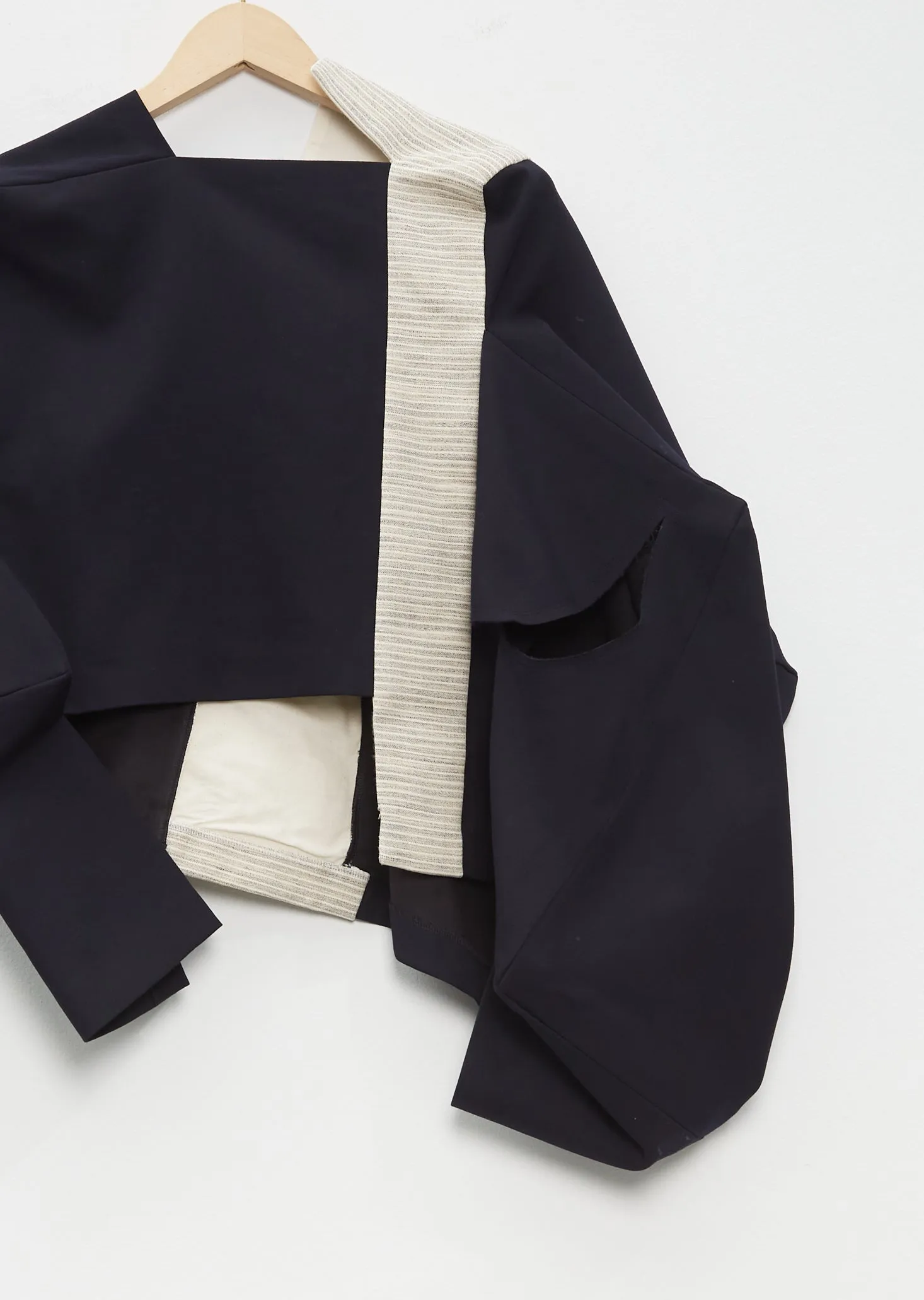 Square Peplum Blouse