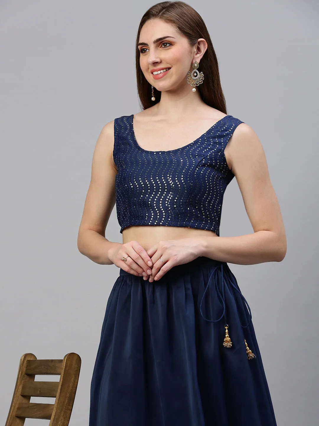 Women's Blouse Navy