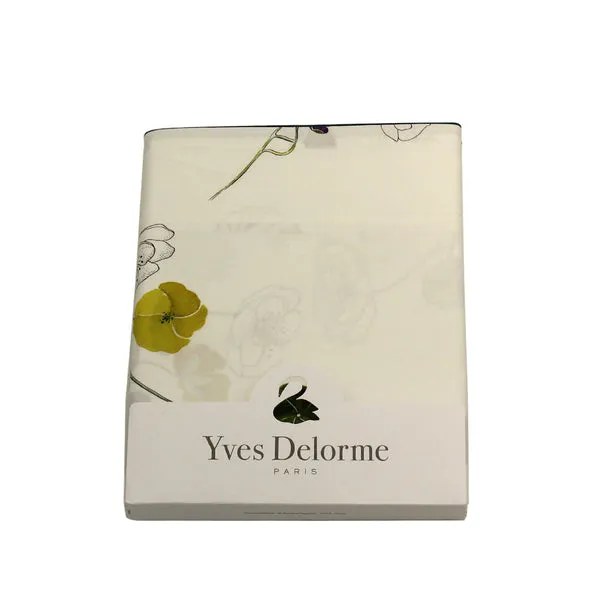 Yves Delorme Pavot Flat Sheet